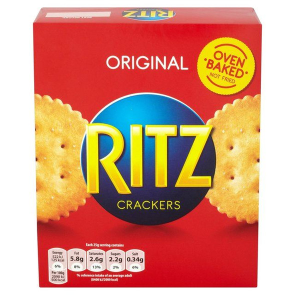 Ritz Orignal Crackers - 200g - Pack of 2 (200g x 2)